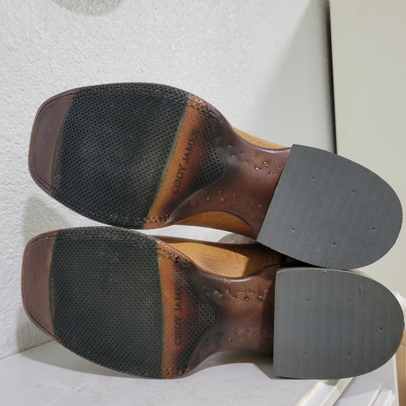 Cody James Men's Western Performance Boots Broad Square Toe Size 10D - Picture 8 of 10